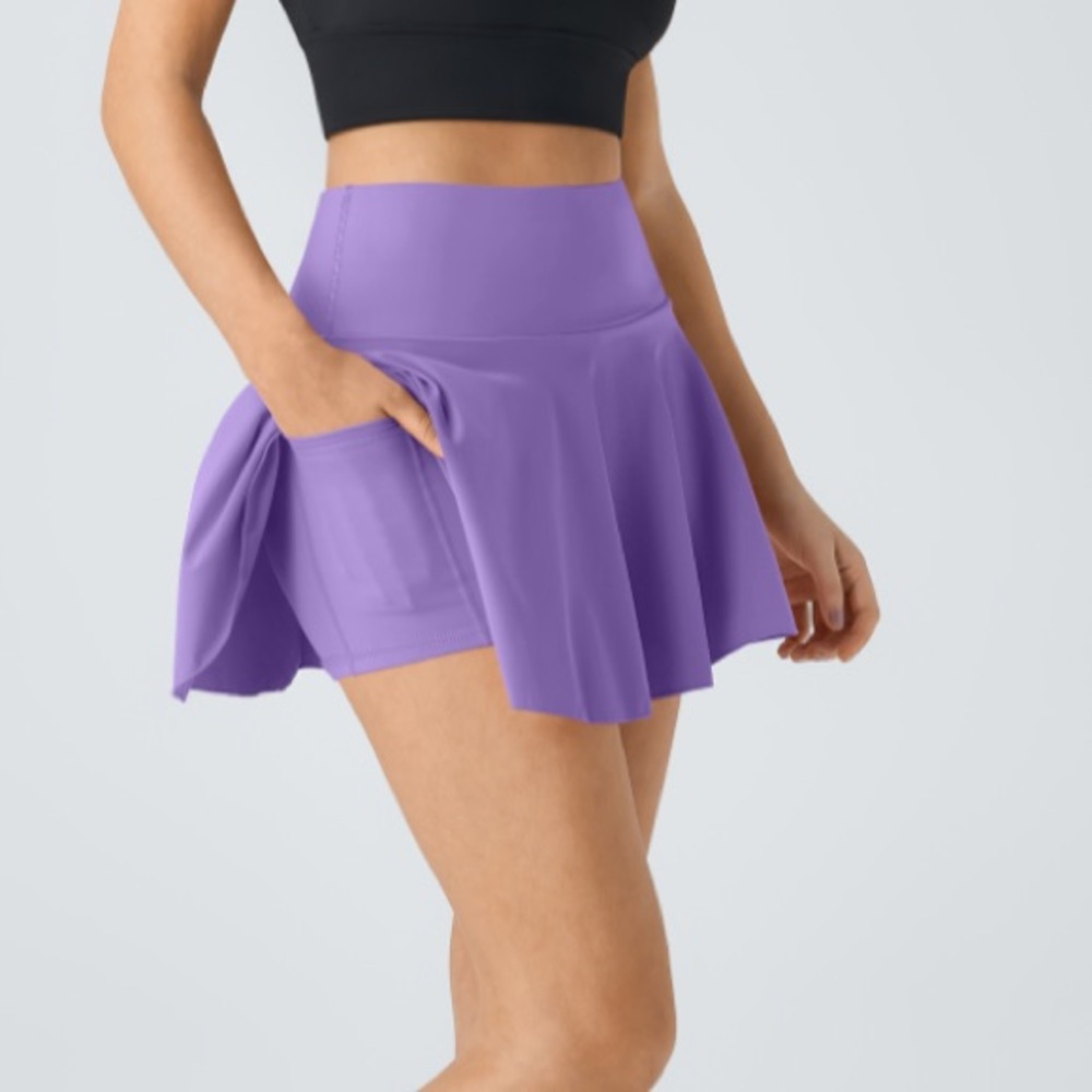 Purple HALARA Skirt